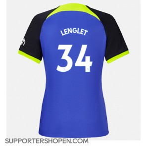 Tottenham Hotspur Clement Lenglet #34 Borta Matchtröja Dam 2022-23 Kortärmad